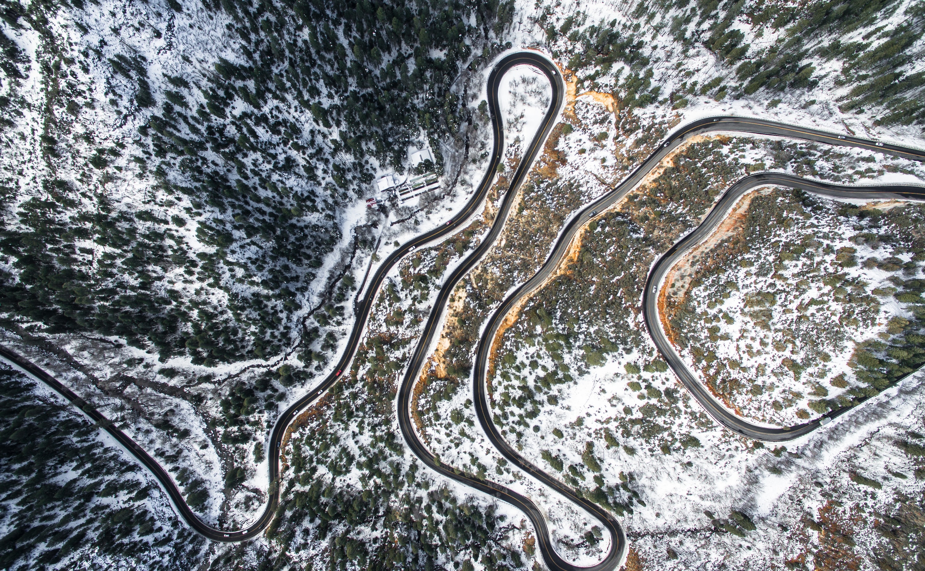 Curvy road in Sedona, Arizona.