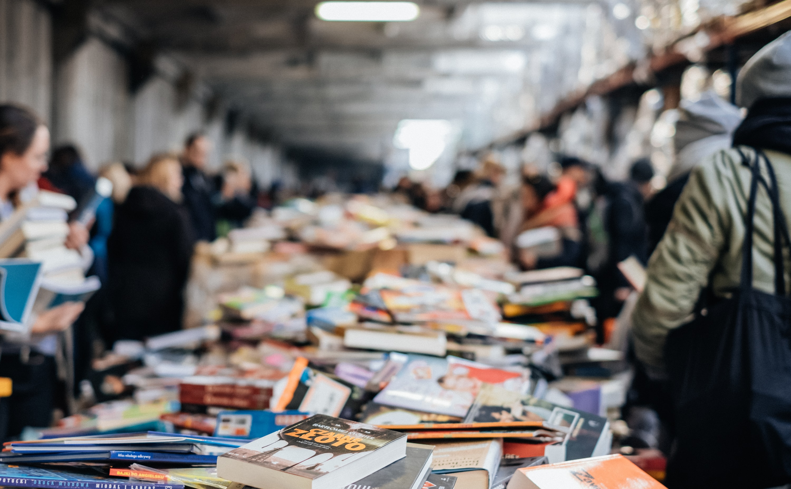 Bookstore in Warsaw, Poland.