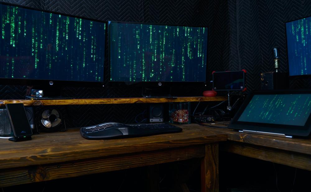 Screen view of the Matrix.