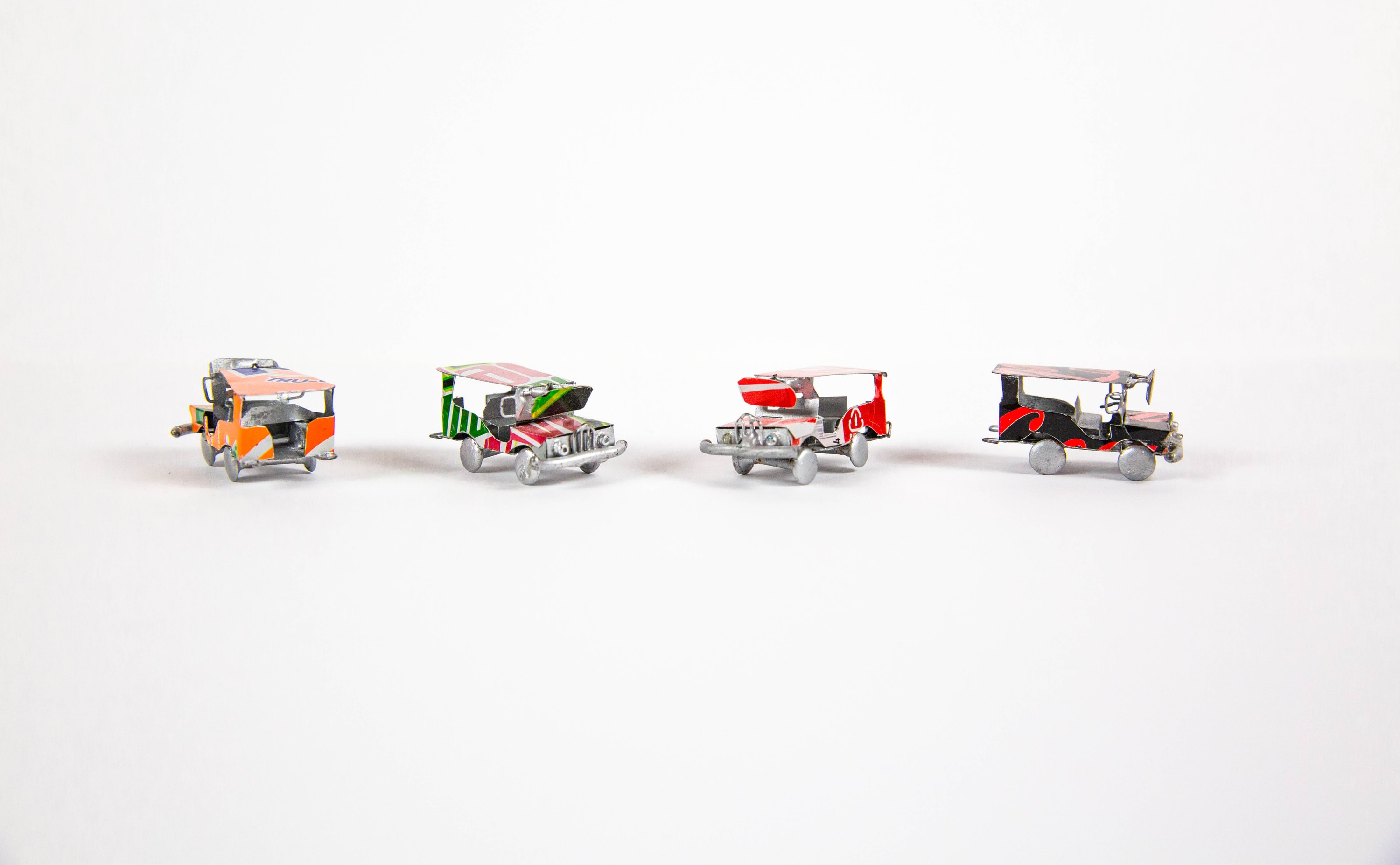 Model toy cars.
